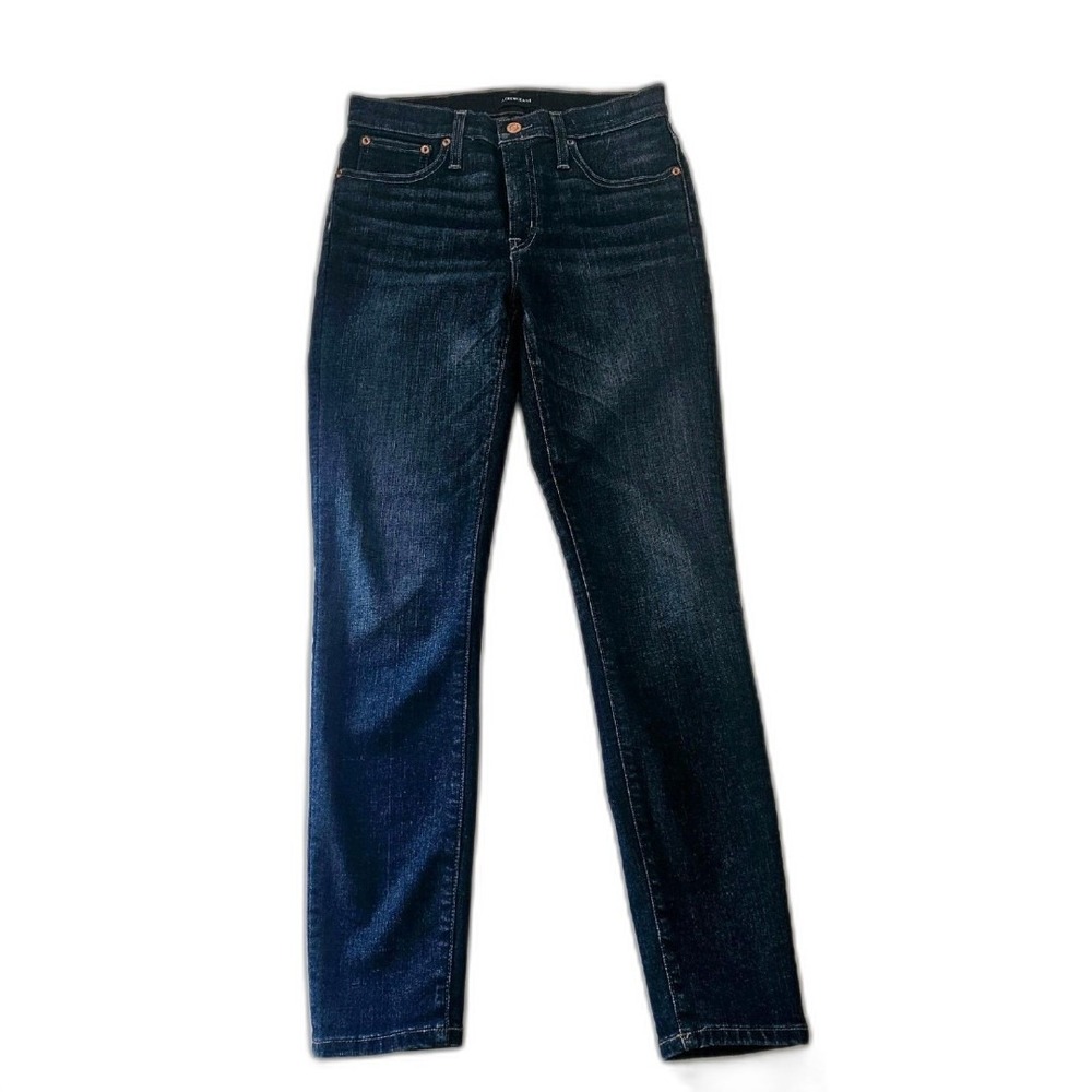 J.‎ Crew Dark Wash Eco-Friendly Jeans | Women's Size 27 | High Rise Skinny